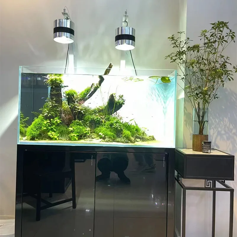 Imagem -03 - Aquatic Plant Led Lamp For Fish Tank Clip Light Full Spectrum Pingente de Paisagem Profissional Down Light Grass Tank