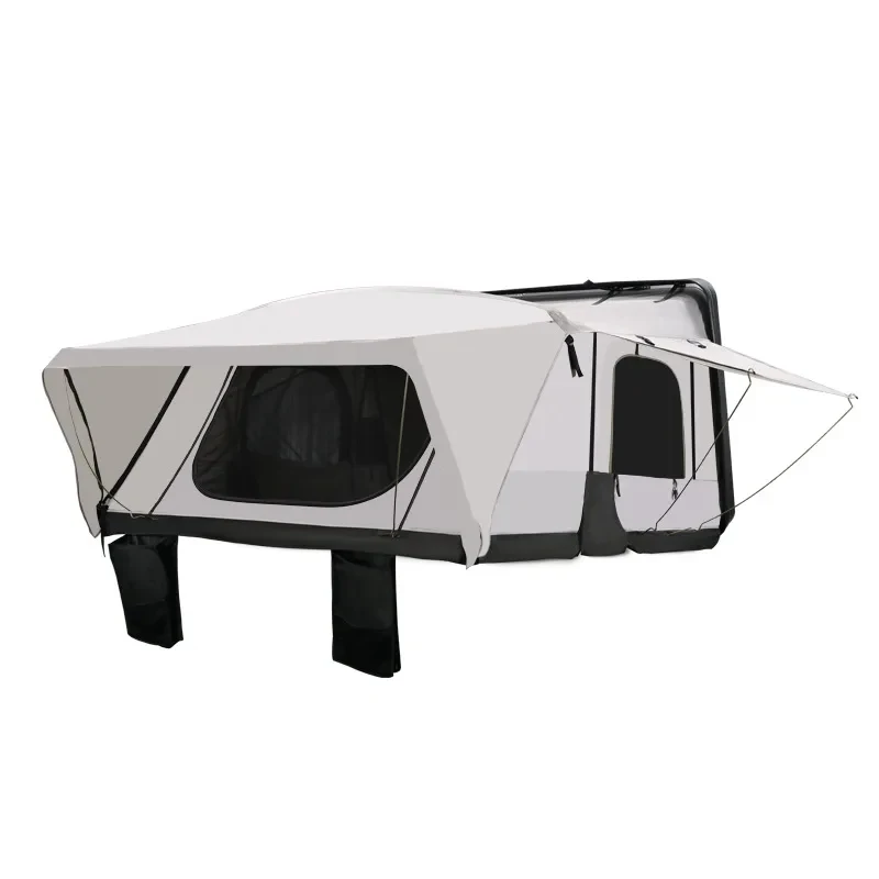 

Hot Selling Automatic Opening 2-Person Waterproof Outdoor Roof Top Tent Hard Tenda Sul Tetto Of High Quality