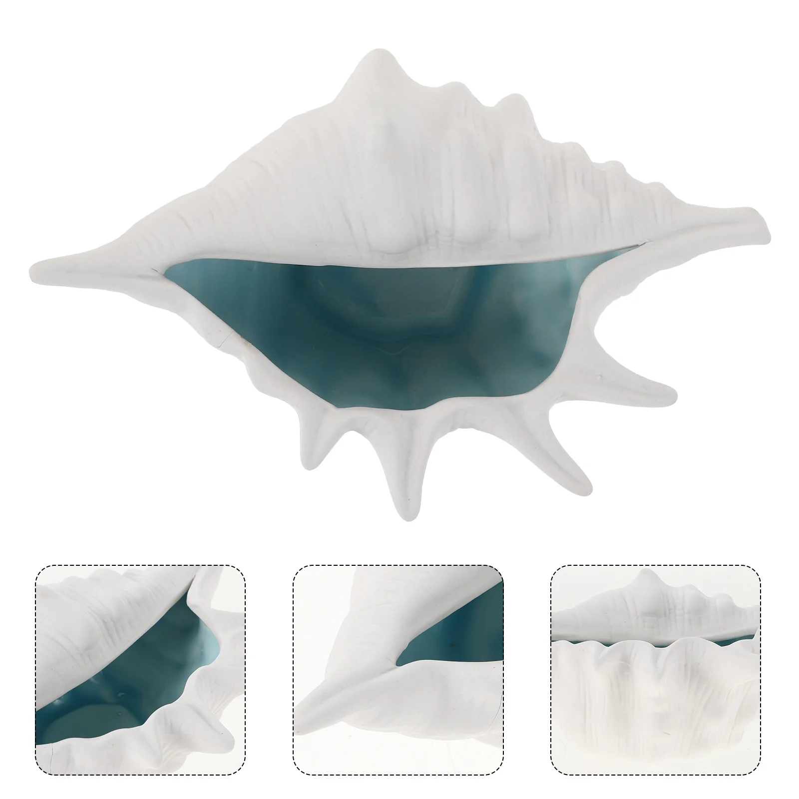 

Jewelry Storage Tray Accessories Tabletop Keys Holder Sea Conch Trinket Dish Wear-resistant Desktop Ring