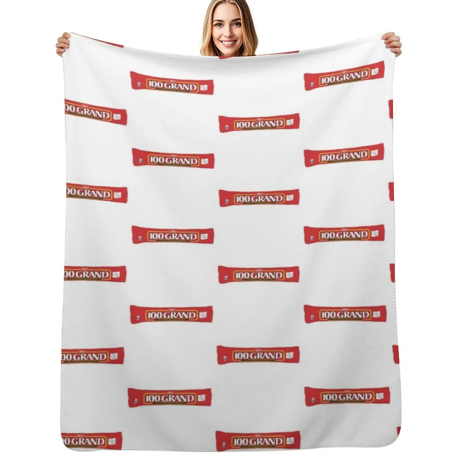 100 Grand Throw Blanket christmas decoration Polar Soft Plush Plaid Luxury Thicken halloween cosplay anime Blankets