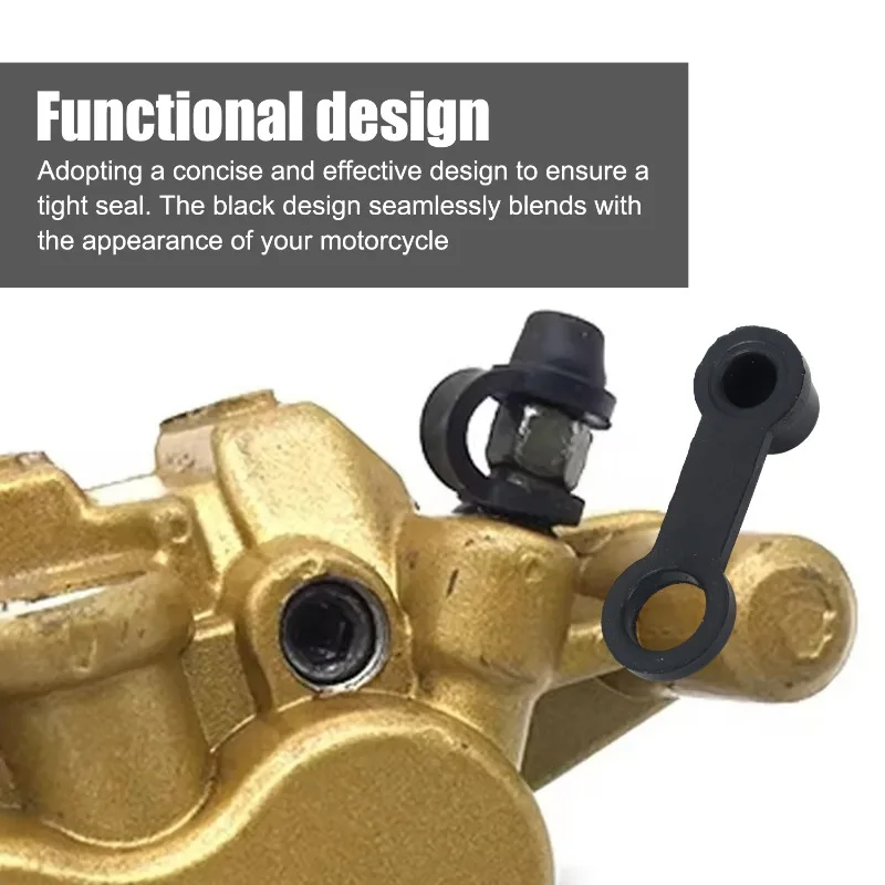Motorcycle Oil Drain Screw Caps Rubber Engine Sump Bolt Dust Cover Universal Black Leakproof Protector Motorbike Accessories