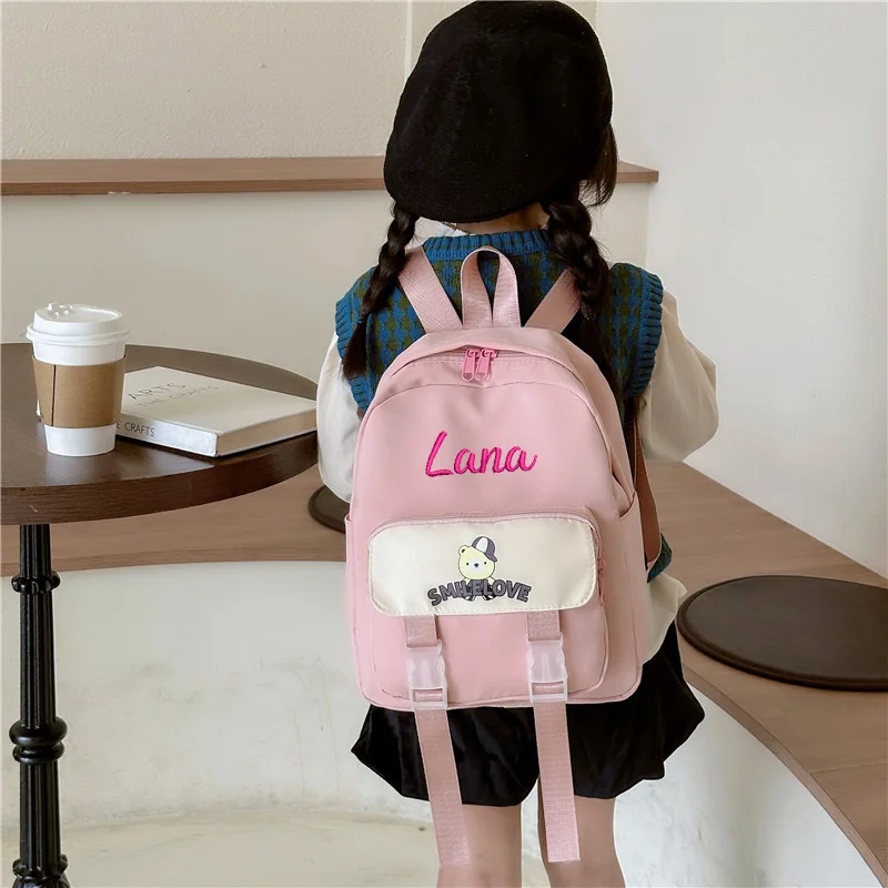 Zaino scuola materna 3-6 zaino piccolo carino studenti delle scuole elementari zaino da viaggio personalizzato semplice e Versatile