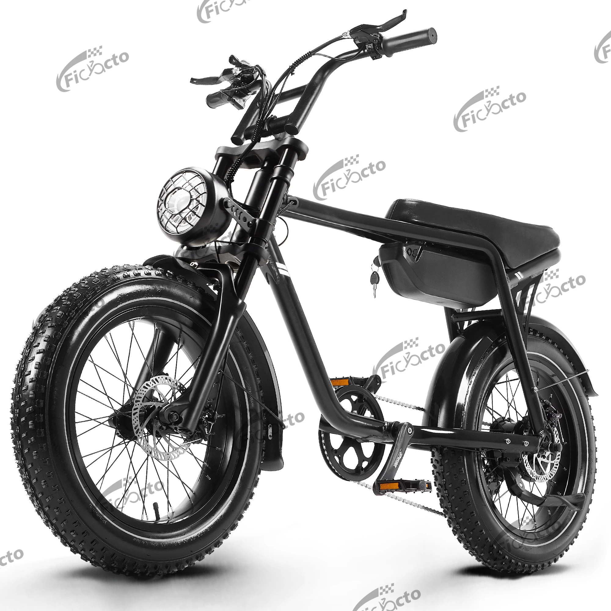 Bicicleta eléctrica 48V18Ah eBIKE, neumático 20*4.0, bicicleta eléctrica de 7 velocidades, bicicleta de montaña eléctrica, pantalla LCD