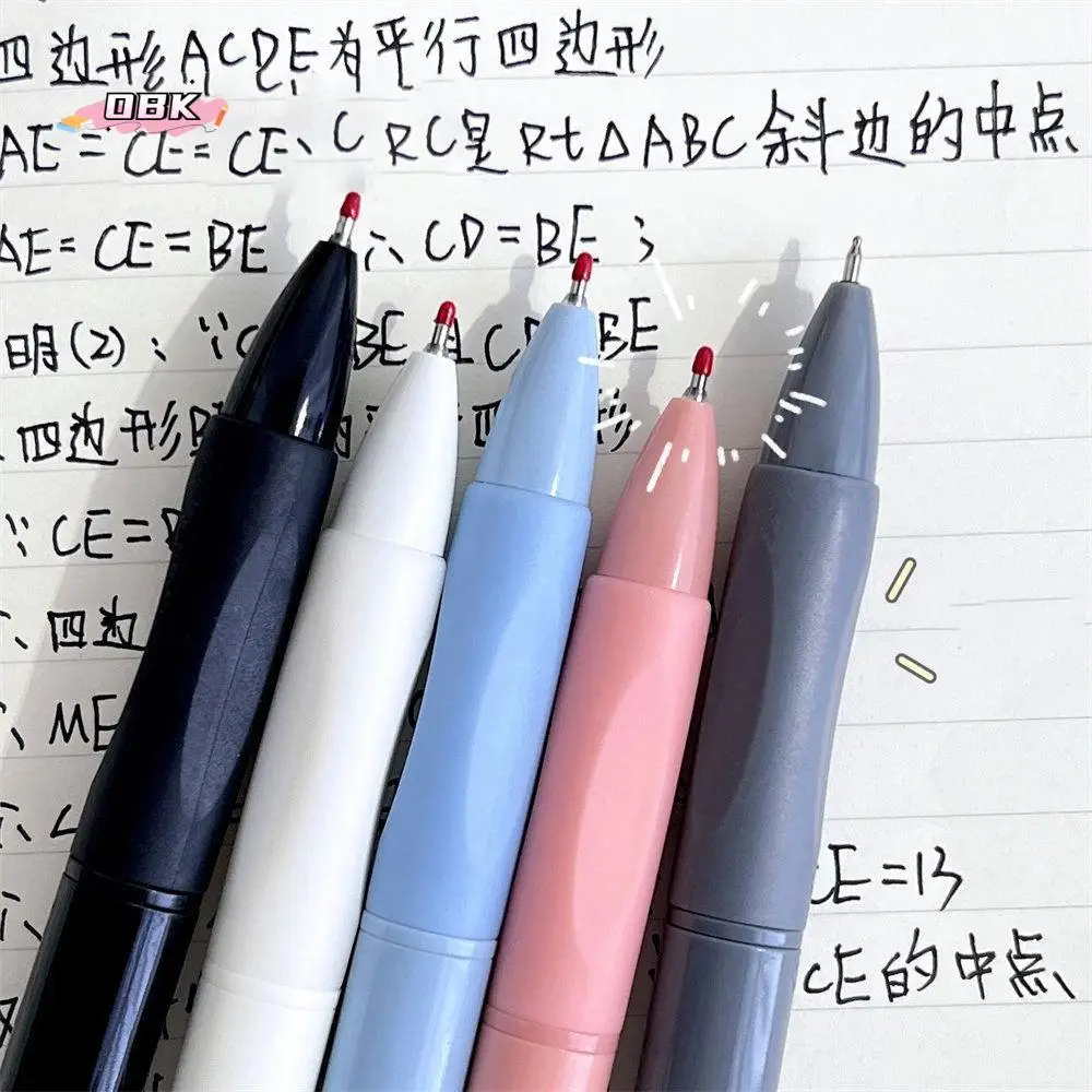 

0.5mm Creative Morandi Press Neutral Pen High Beauty Simplified Signature Pen Smooth Small Fresh Writing Pen Student