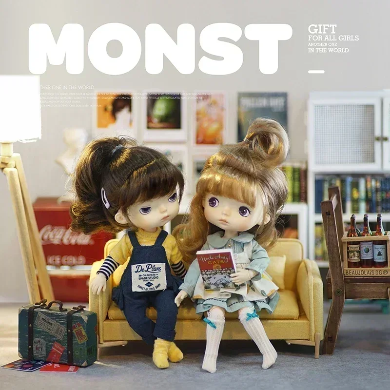 New Monst Savage Baby Rubber Dolls Height 20 Centimeters Cabinet Delicate Childlike Innocence Lovely Toys 5 styles dolls