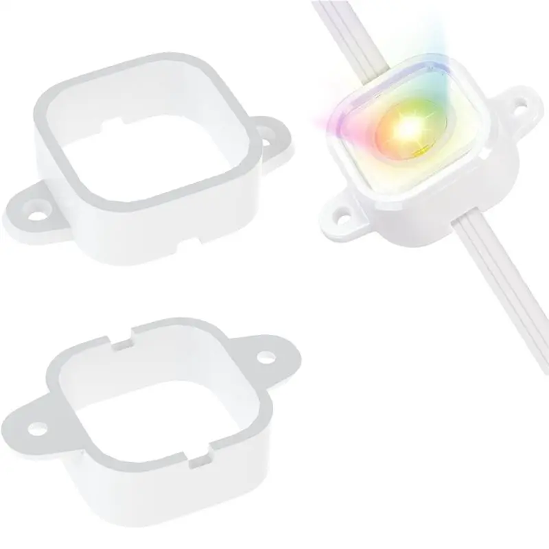 

ABUN-Light Clips Mounting Brackets 90 Pcs For Govee H706/H706 Pro, For Govee H706, Outdoor Lights, Permanent