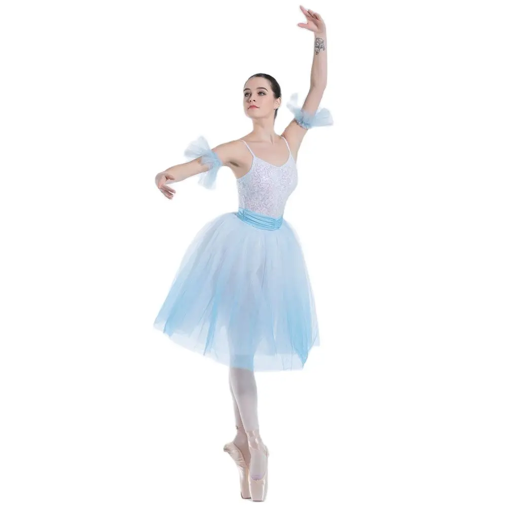 Dança favorita ballet tutus 19163 branco lantejoulas rendas romântico ballet tutu palco desempenho ballet traje