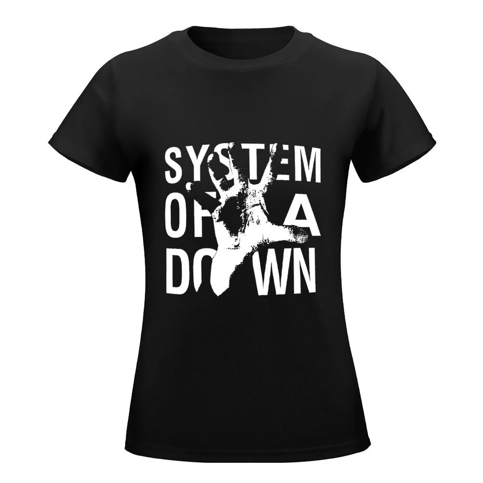 system of a down white T-Shirt summer tops summer top plus size tops anime spring clothes Women 2024