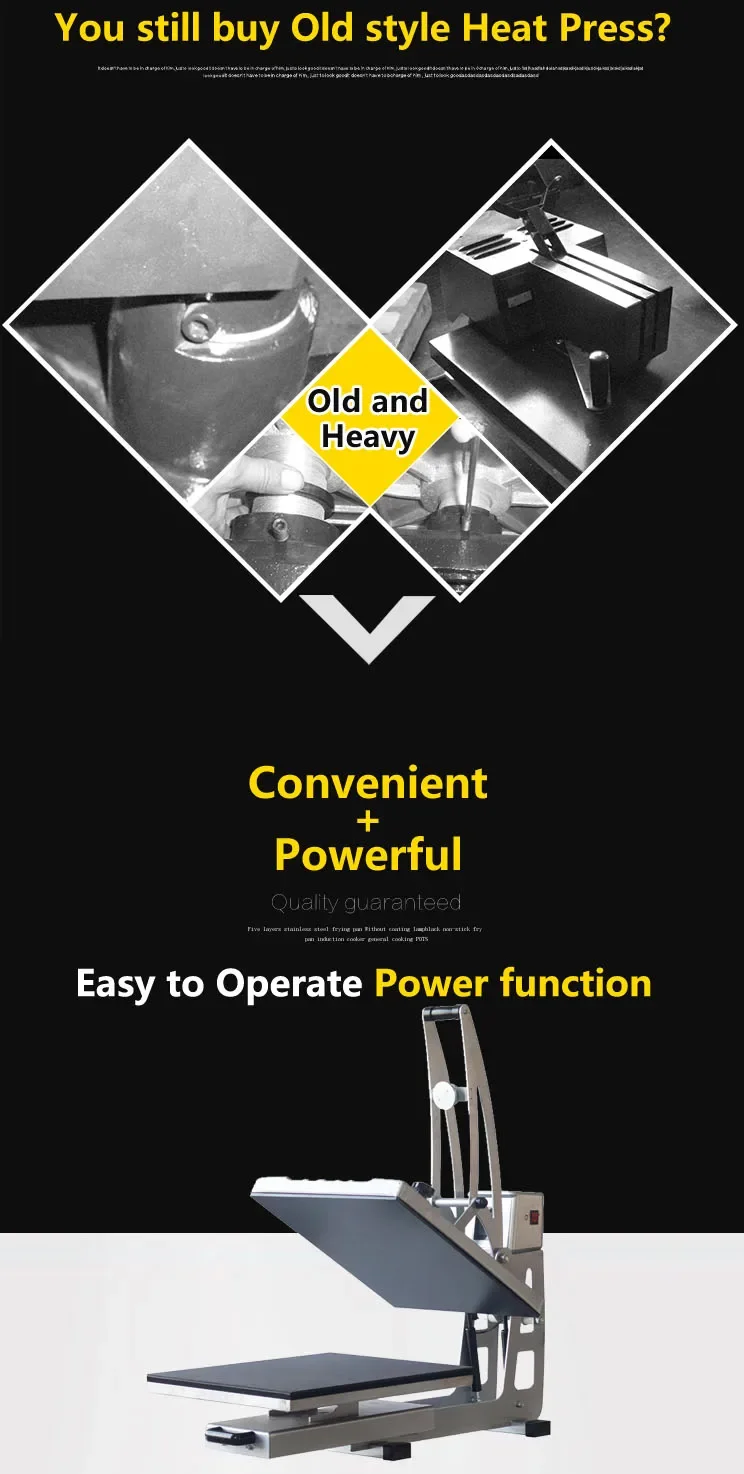 Auplex Weed Heat Press Machine Sublimation Desgin Paper Pull Out Draw Auto Release AP1715 Premium quality Stringent quality