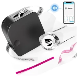 P12 Stain Label Maker 12mm Label Printer Rechargeable Portable Bluetooth Inkless Printer Icon for Phomemo P12 Office Home School