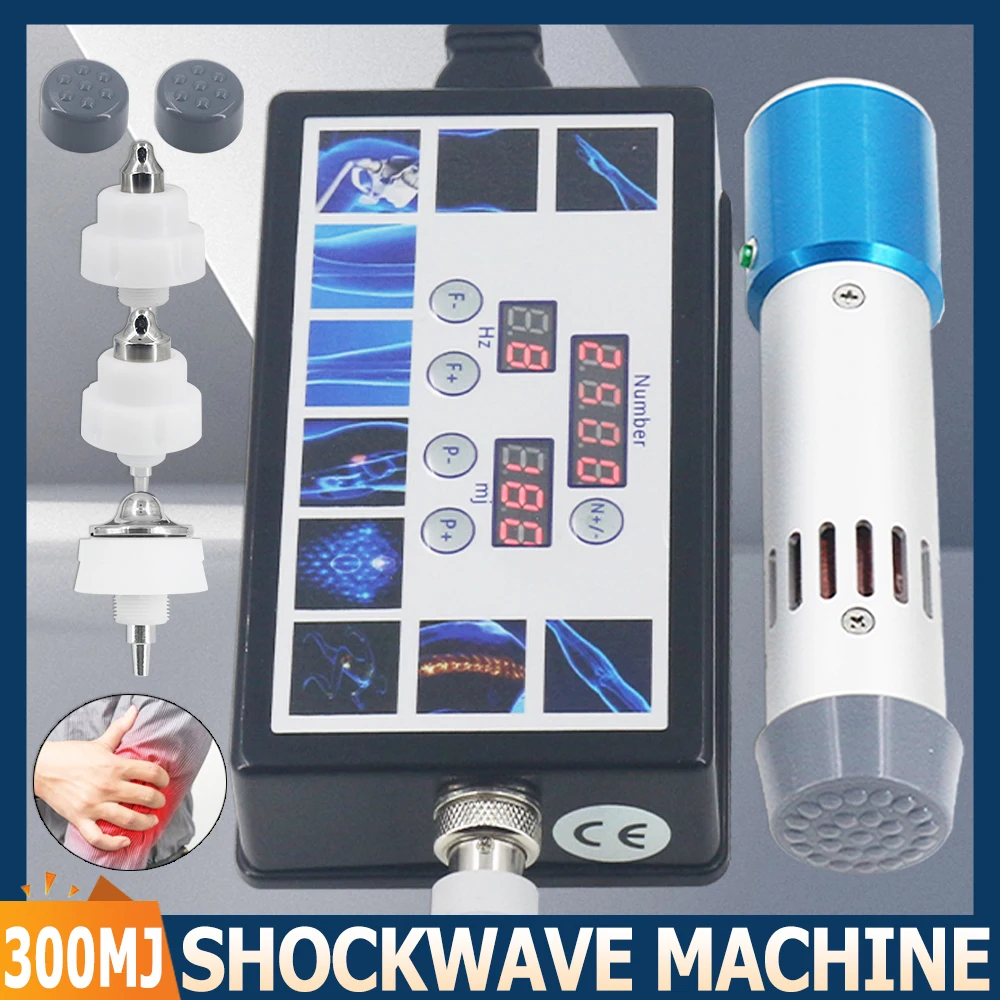 

300MJ Shockwave Massager For Erectile Dysfunction ED Treatment Body Pain Relief Massage Relaxation Shock Wave Therapy Machine