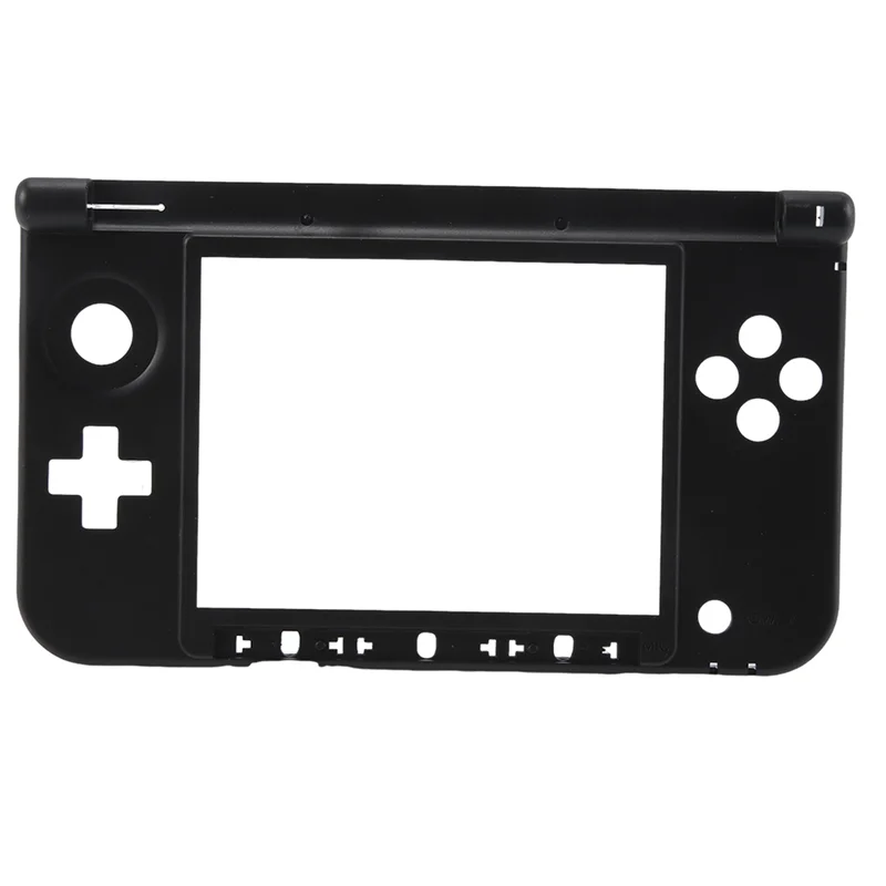 APPLIA-C Face Middle Frame Case Middle Frame Replacement Housing Cover For Nintendo 3Ds Xl/Ll Game Console Case Black