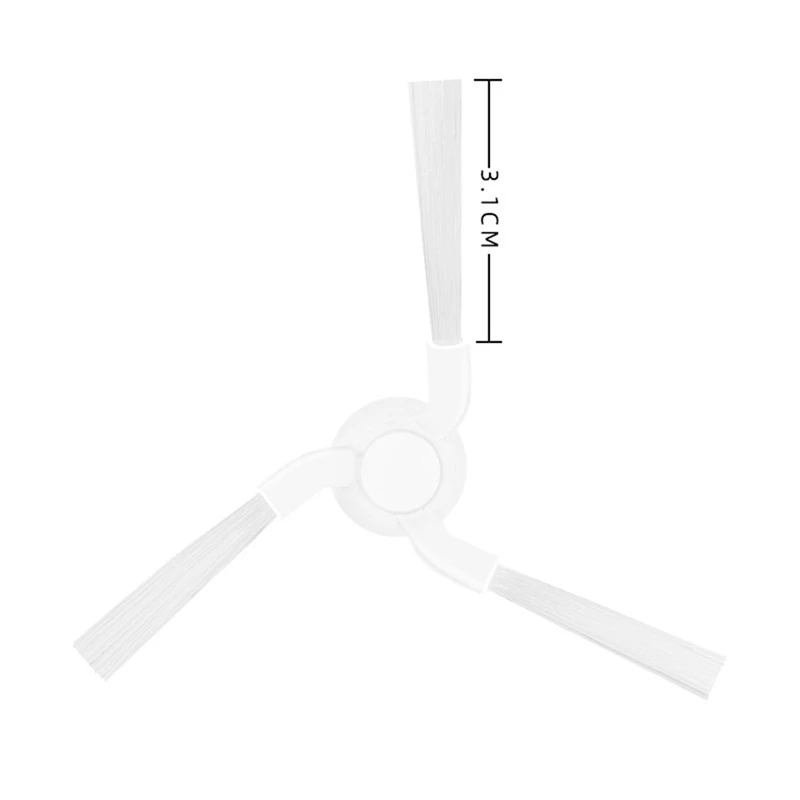 Ad-filtro de escova lateral e pano de esfregão, acessórios de substituição para aspirador de pó robótico xiaomi stytj06zhm mijia pro