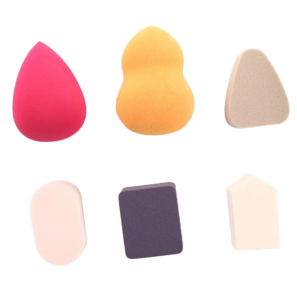 Mixed Portable Cosmetic Tools Smooth Concealer Face Contour Wet and Dry Powder Puff Makeup Sponge Air Cushion Makeup Sponge Set