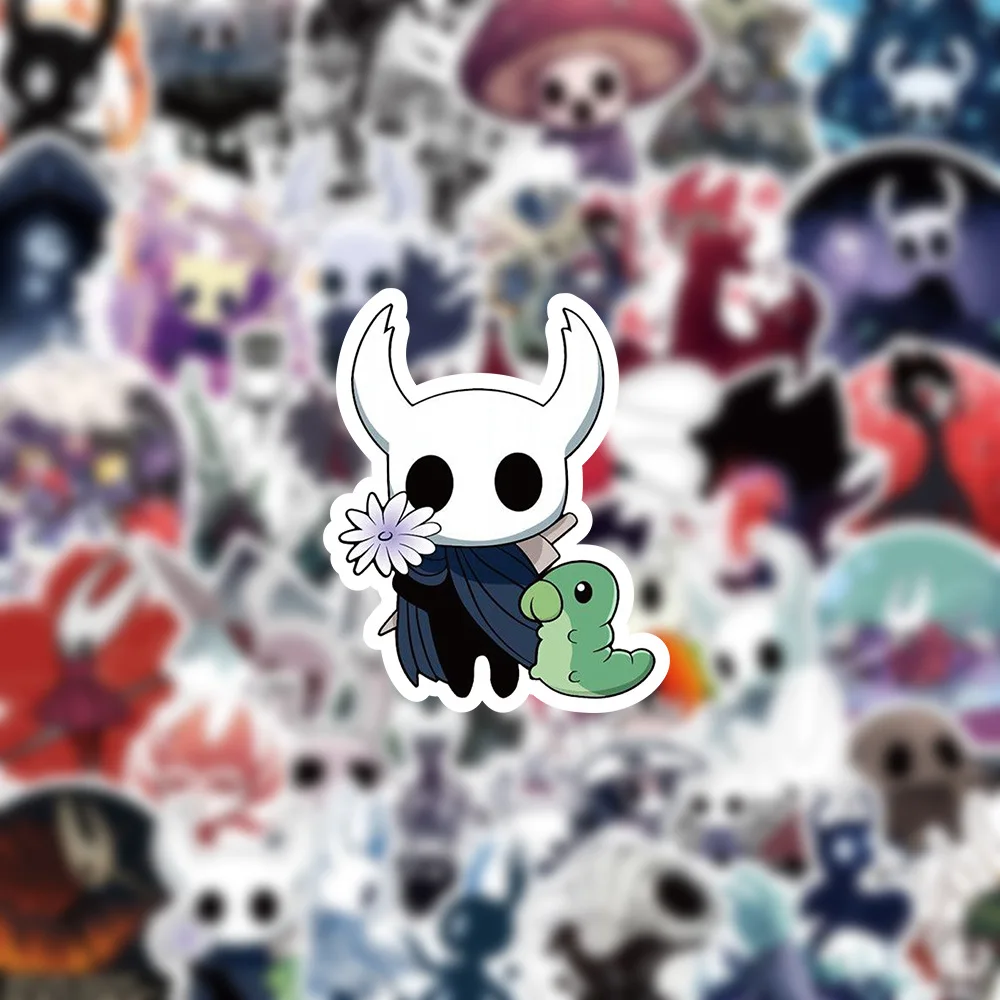 54 قطعة من ملصقات الفارس المجوف ملصقات جرافيتي للعبة مقصورة أمتعة السيارة ملصقات مقاومة للماء