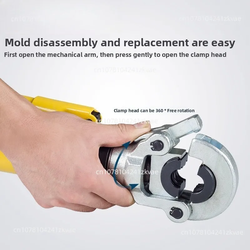 CW-20/1625 Гидравлические трубогубцы Тонкостенные обжимные клещи из нержавеющей стали Суппорты