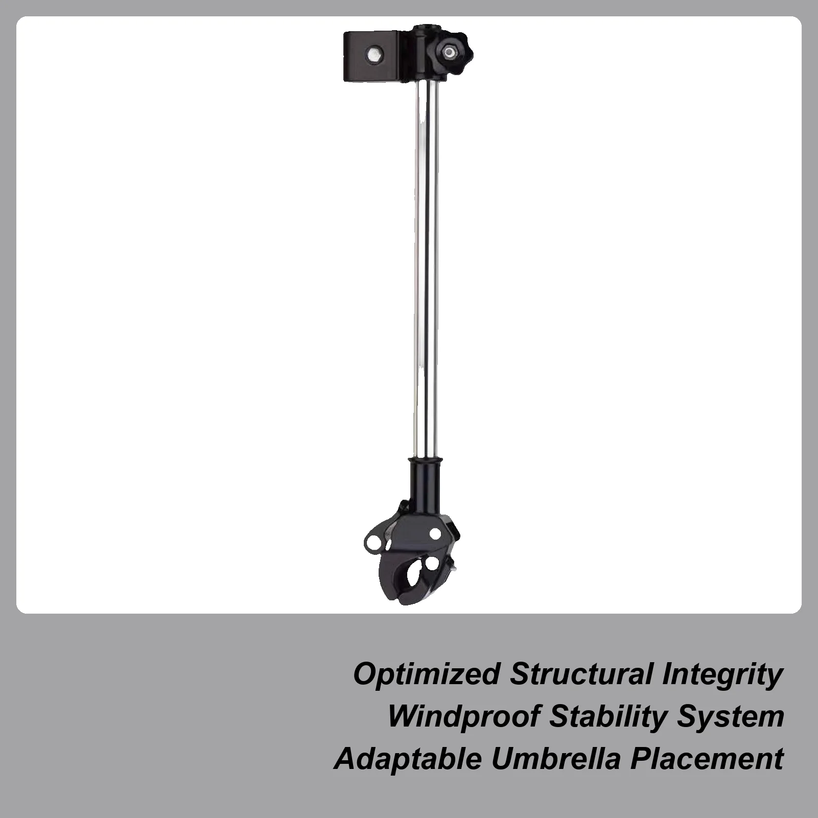 

Bike Umbrella Mount Adjustable Stroller Umbrella Stand Easy Installation Bike Attachment Support Connector For Men Son Teens