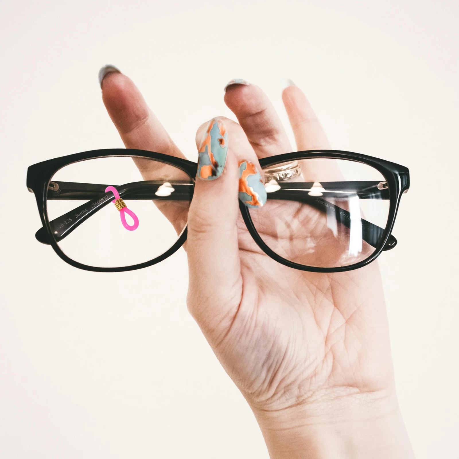 

40Pcs Eyeglass Chain Ends Silicone Chain Connectors Anti Skid Holder Durable Glasses Anti Loss Accessories Eyeglass Parts