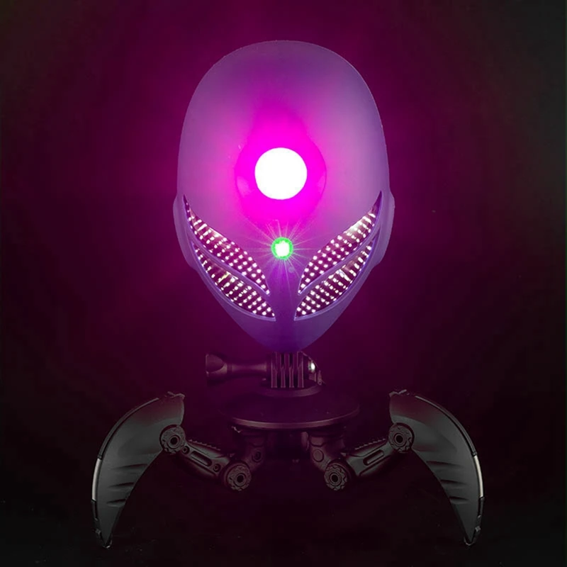 LED Star Projection Lamp Projector Interactive Atmosphere Night Light Space Man Bedroom Desktop Decor Child Gift