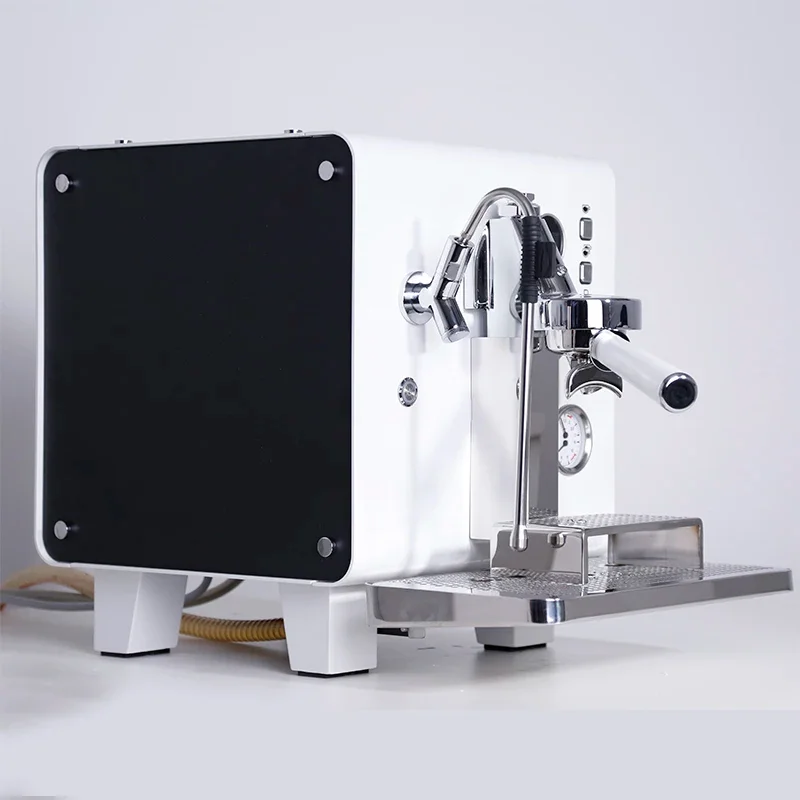 Macchina da caffè espresso per attrezzature da caffetteria per la lavorazione commerciale semiautomatica in acciaio inossidabile commerciale aziendale