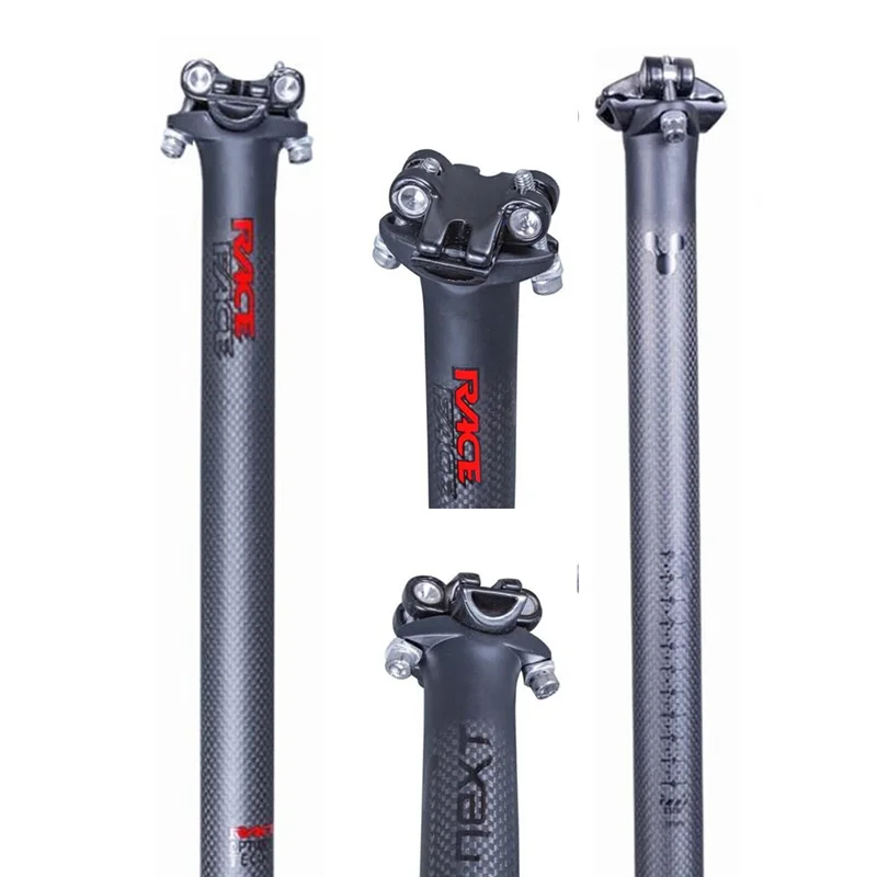 Race Face NEXT Carbon Fiber Seat Post Bike Seatpost Road/Mtb Bicycle Seatposts 3k Matte 27.2 30.8 31.6mm*350 400mm cycling
