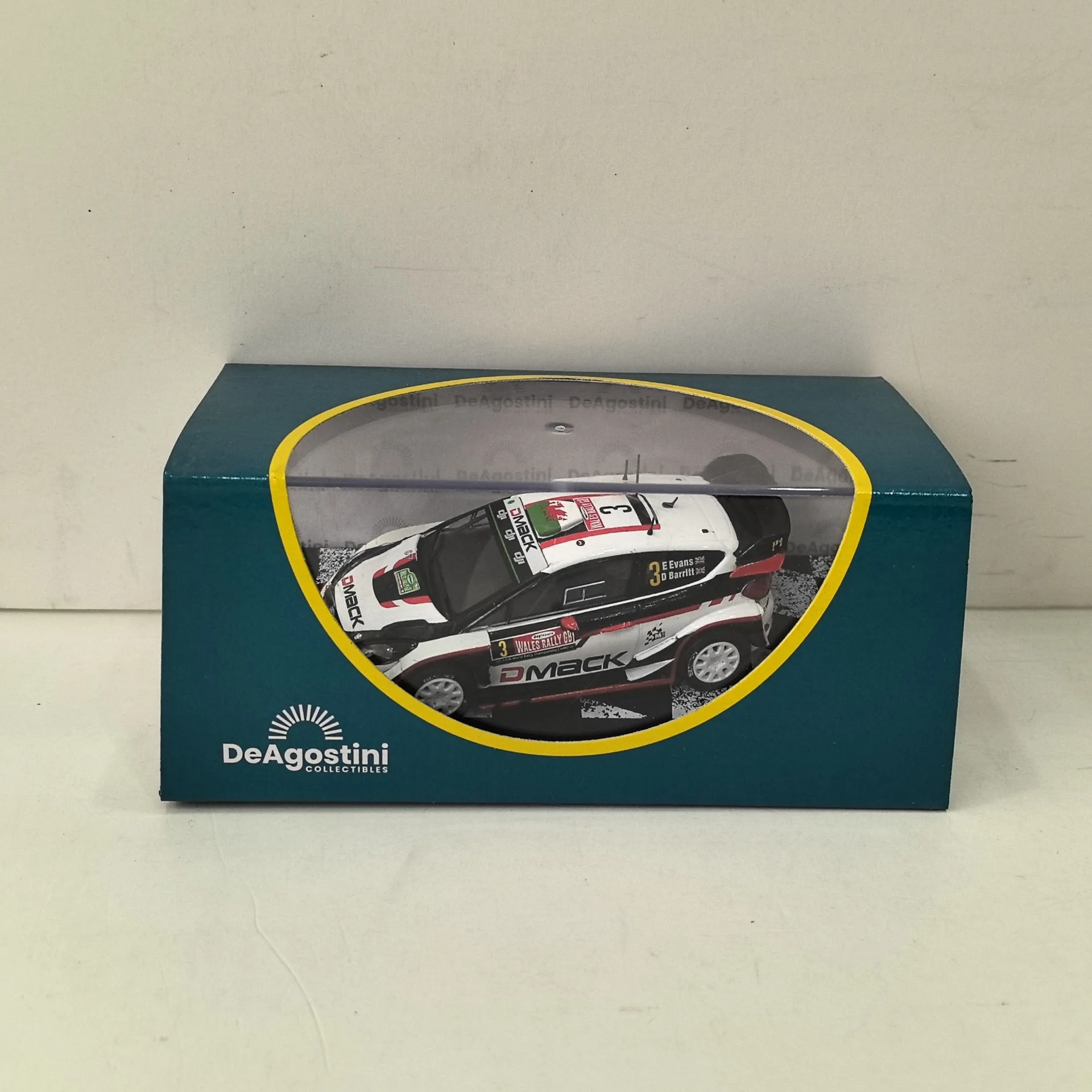 Diecast IXO Escala 1/43 FORD FIESTA WRC 1017 # 3 Ford Fiesta Racing Modelo de coche de aleación