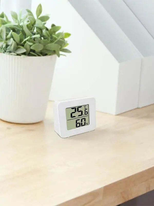 Humidity Sensor Indoor Thermometer Hygrometer Mini Thermometer Humidity Gauge with LCD Display Accurate Humidity Gauge