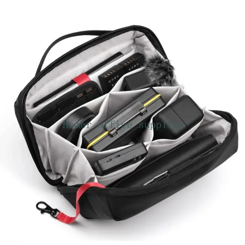k43b-portable-digital-gear-featuring-splashproof-exterior-and-multiple-compartment-interior-to-keep-cables-earphones