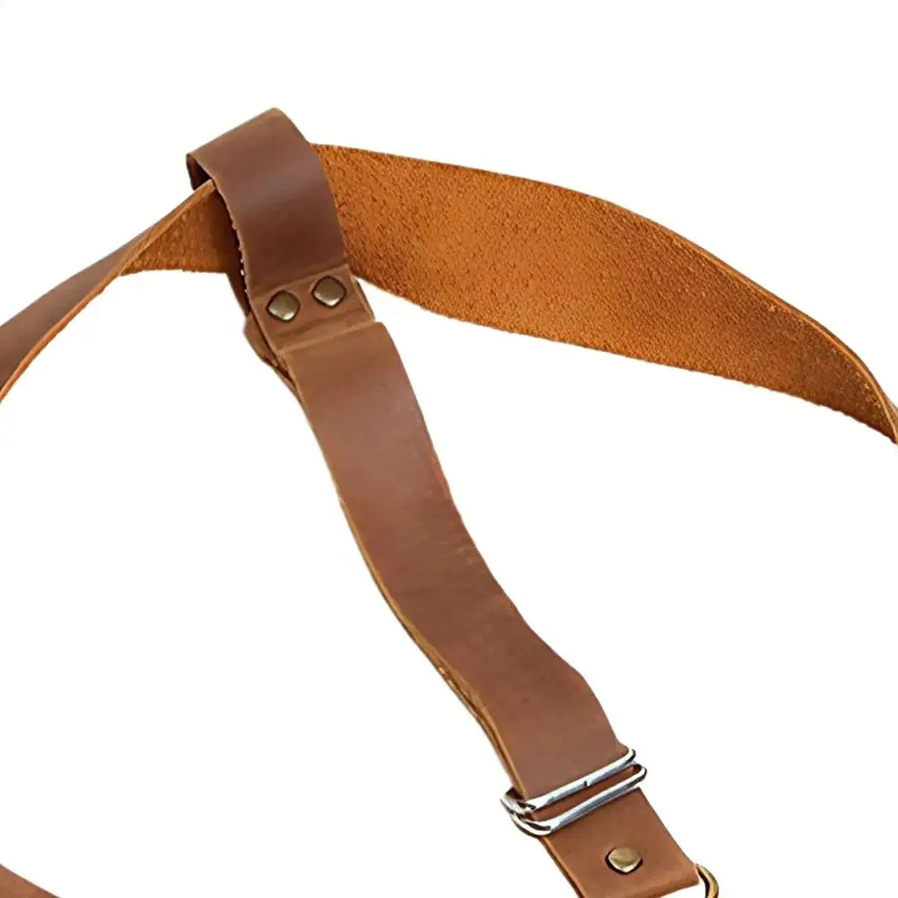 PU Material Waist Bag Punk Style Rivet Decor Tool Pouch Adjustable Belt Multi-Pocket Design Tool Storage Bag Outdoor Activities
