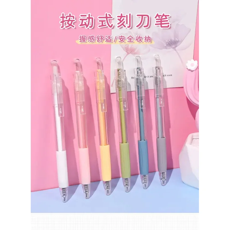 1-5 stks Art Utility Mes Pen Mes Gesneden Stickers Scrapbooking Snijgereedschap Express Box Mes Schoolbenodigdheden DIY Craft Supplies