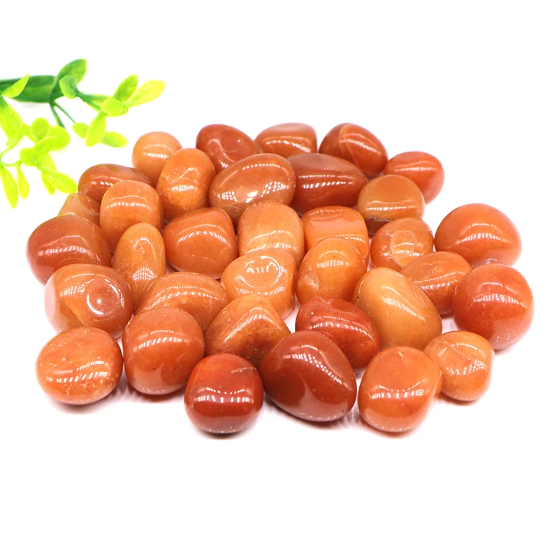 Orange Aventurine Natural Quartz Crystals And Healing Stones Tumbled Bulk Mineral  Gemstones Home Aquarium Decoration