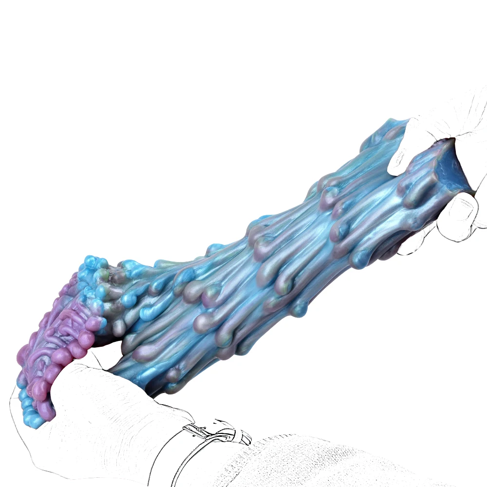 GEEBA 6198 الخيال الحيوان البحرية الرجال جهاز استمناء سيليكون جيب كس القضيب الضارب واقعية المهبل الذكور الجنس لعب العرض