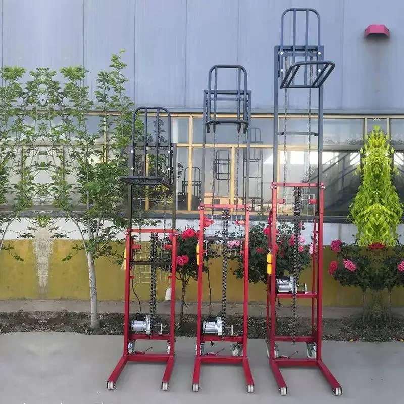 

Electric stacker, hand-pushed, small lift, household tire handling tool stacker