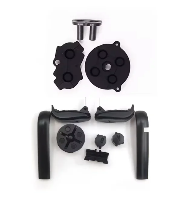 1 Set For GBA Gameboy Advance Replacement Silicone Conductive Rubber Colorful D Pads L R A B Keypads Power Button