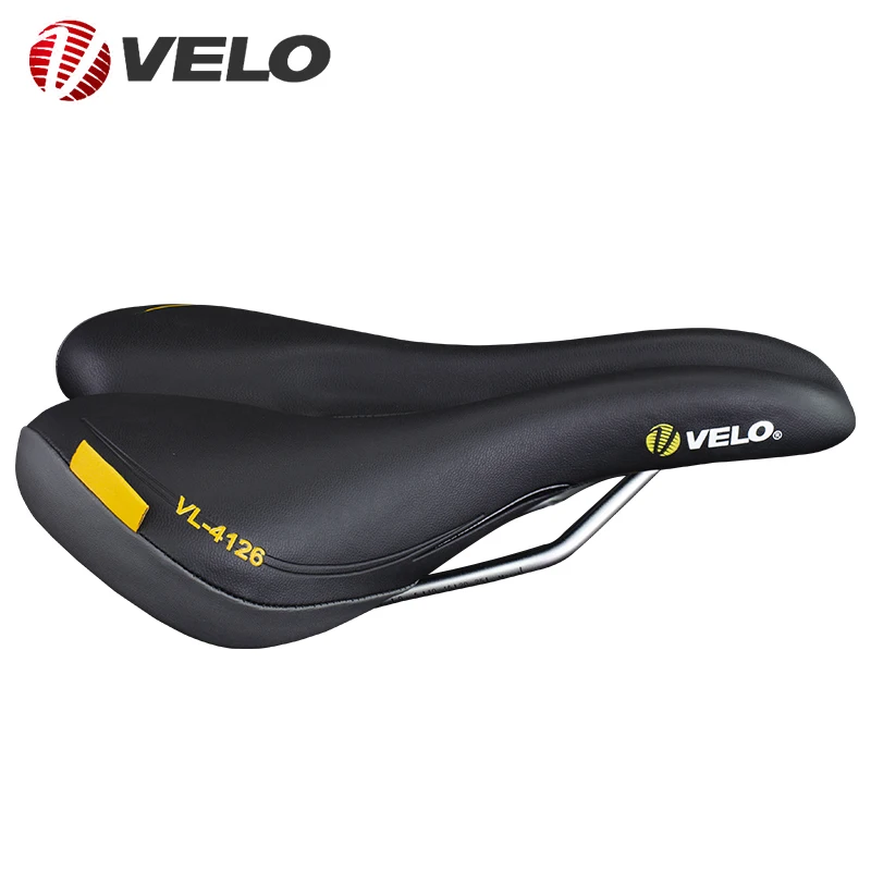 VELO VL-4126 Designed for Women PU Hollow Breathable Comfortable Road Bike MTB Mountain Bicycle Saddle Cushion Cycling Parts