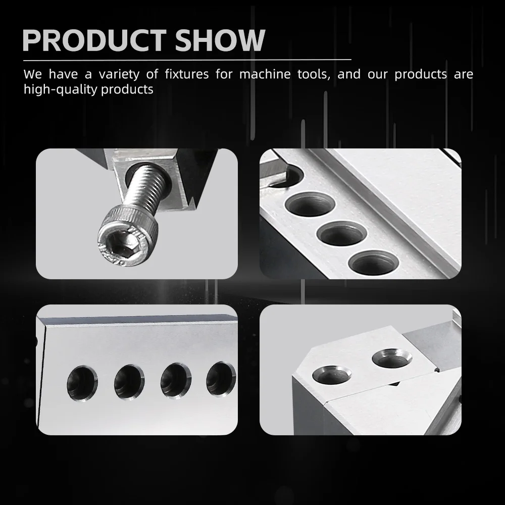 WEDM usinagem de torno de aterramento de precisão de material de aço inoxidável Sus440c com faixa de fixação 80mm KV400-80