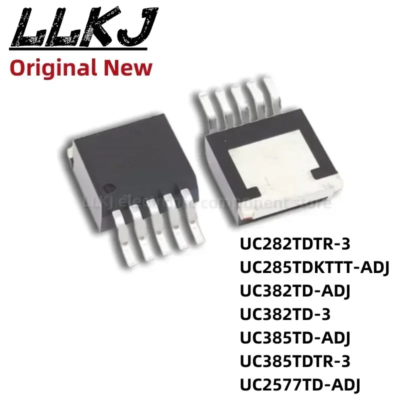 1pcs UC285TDKTTT-ADJ UC2577 385 382TD 282TDTR-3 TO263-5 MOS FET TO-263-5