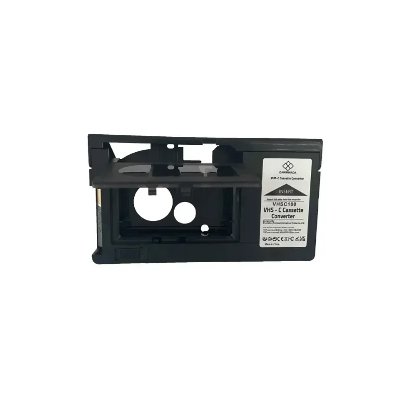 VHS-C Cassette Adapter for VHS-C SVHS Camcorders JVC RCA Panasonic Motorized VHS Cassette Adapter Not for 8mm/MiniDV/Hi8