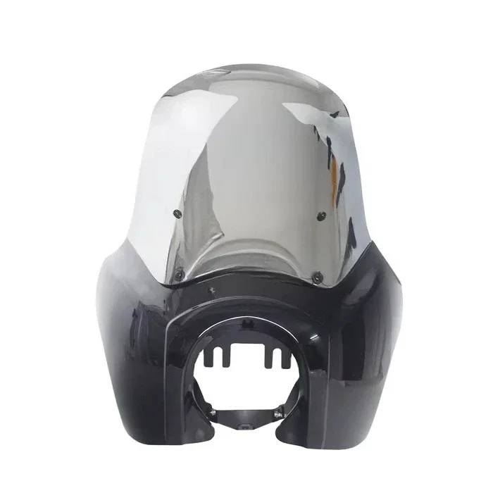 

Мотоциклетная 15-дюймовая передняя фара, обтекатель лобового стекла, защита лобового стекла, на заказ для Harley Dyna Street Bob FXR FXDXT 2006-2017