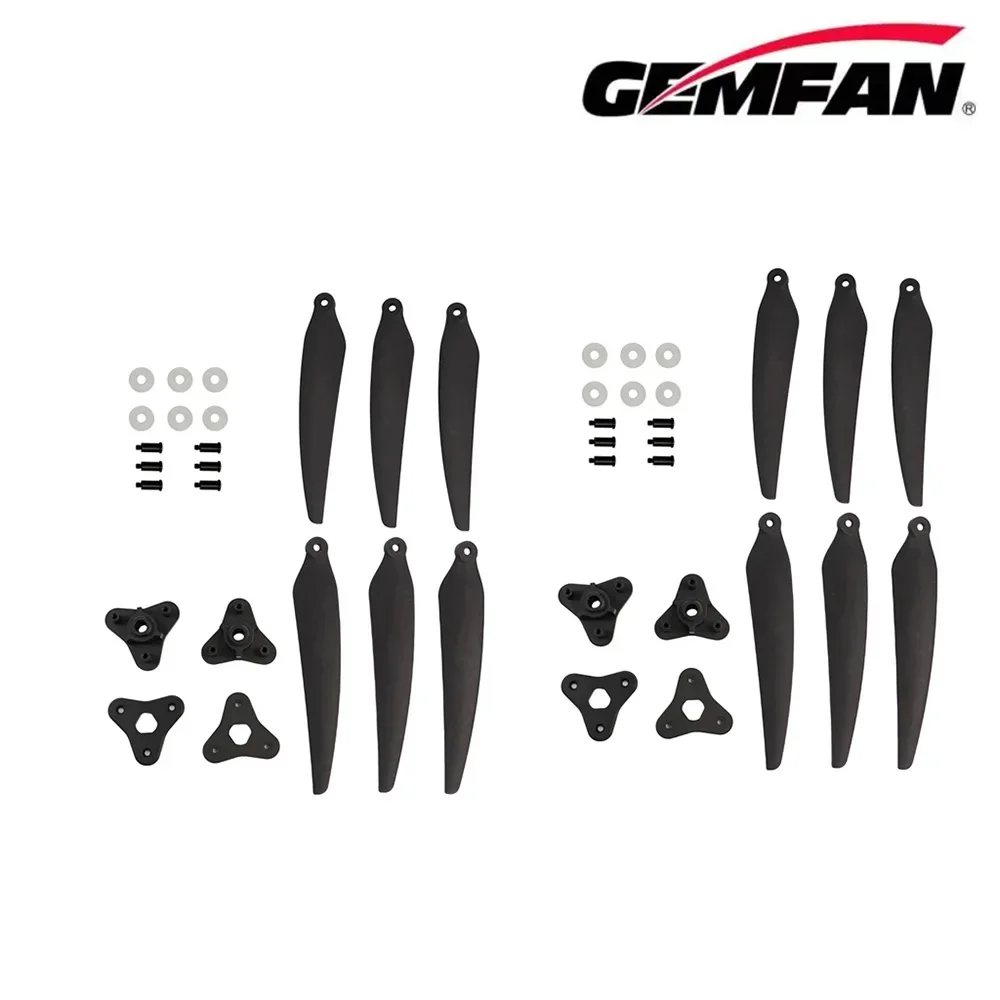 

Gemfan F1159 F1265 F1307 F1407 F1510 Складной пропеллер с 3 лопастями из стекловолокна и нейлона для FPV дронов дальнего действия 1 пара радиоуправляемых инструментов
