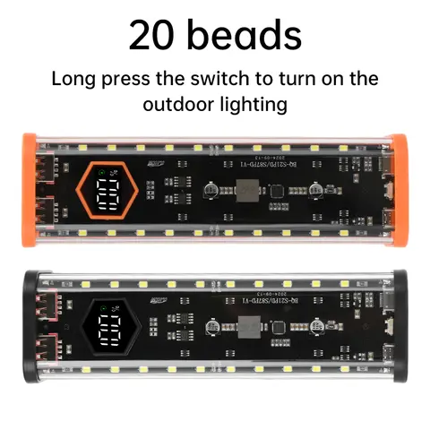 21700 Power Bank 8 Slot 21700 Scatola di immagazzinaggio batteria fai da te Display digitale Doppio caricatore rapido Interfaccia USB tipo C Custodia portabatteria