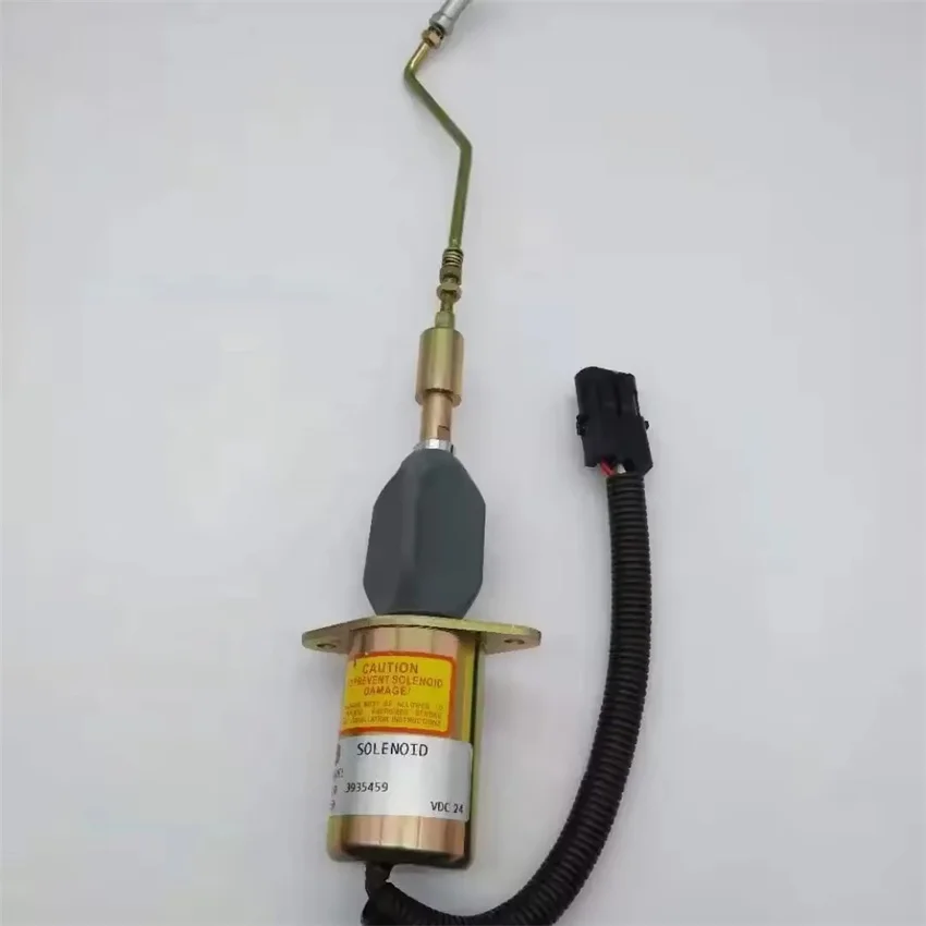 

Combustível Shutoff válvula solenóide para 6CT motor peças escavadeira, SA-4762-24 24V, 3935459