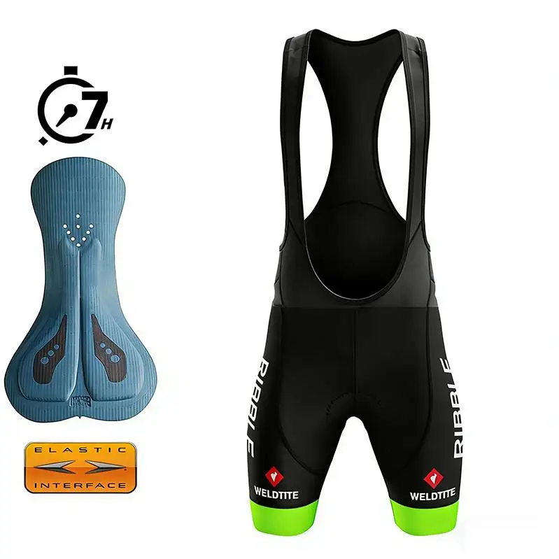 2026 Calções de Ciclismo Masculinos de Verão para MTB, com Almofada de Gel Double Arrow, para Equipes de Ciclismo e Competição
