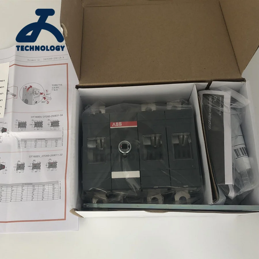 

Original New ABB load disconnector OT200E04P OT250E04P OT315E04P OT400E04P OT630E04P OT800E04P