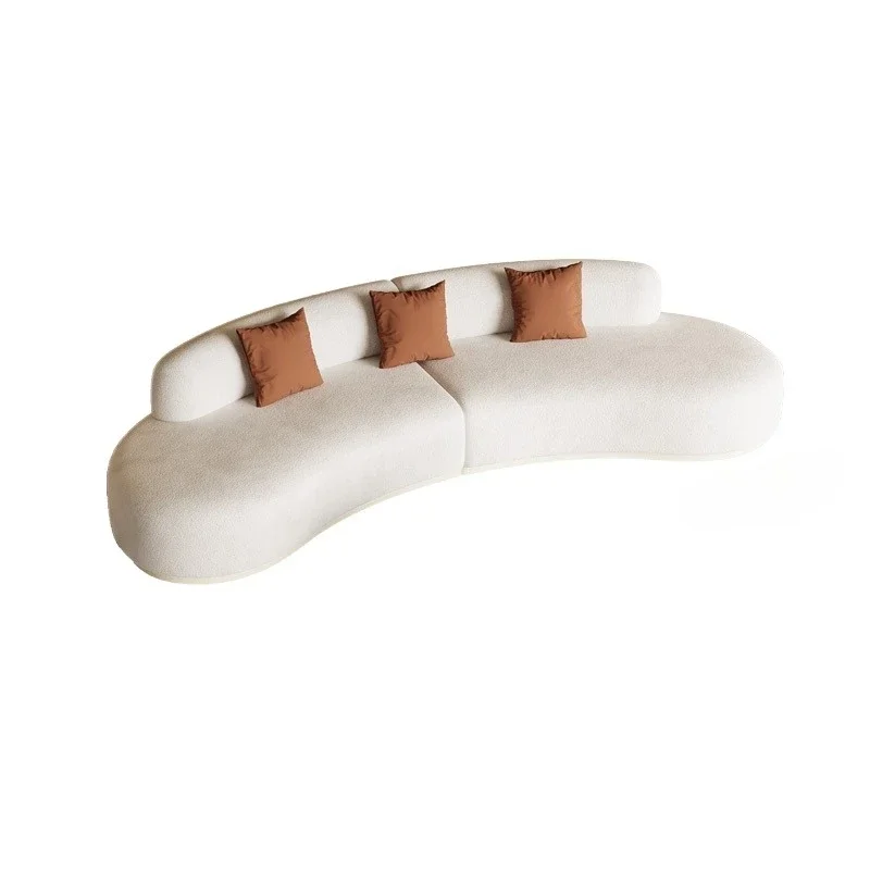 +Cream Wind Aesthetics Sofas Lounge Luxury Gaming Lazy Nordic Modern Sofas Romantic Comfortable Adult Divano Balcony Furniture