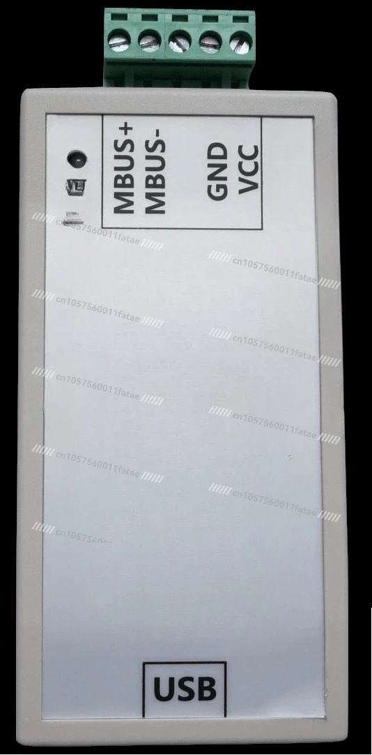 M-BUS To USB Converter USB To MBUS Master Station, Meter Reading USB Power Supply, Can Connect 200 Meters