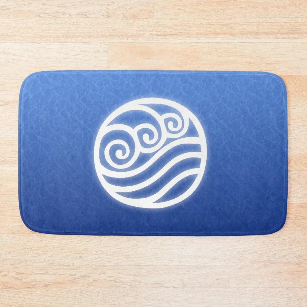 

Avatar Water Bending Element Symbol Bath Mat Showers Bathroom Shower Bath Rugs Entrance Doormat Mat