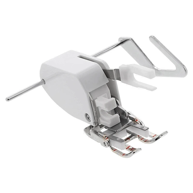 

Open Toe Walking Foot With Adjustable Guide Fits Low Shank Sewing Machines - Brother, Janome, Singer, And More