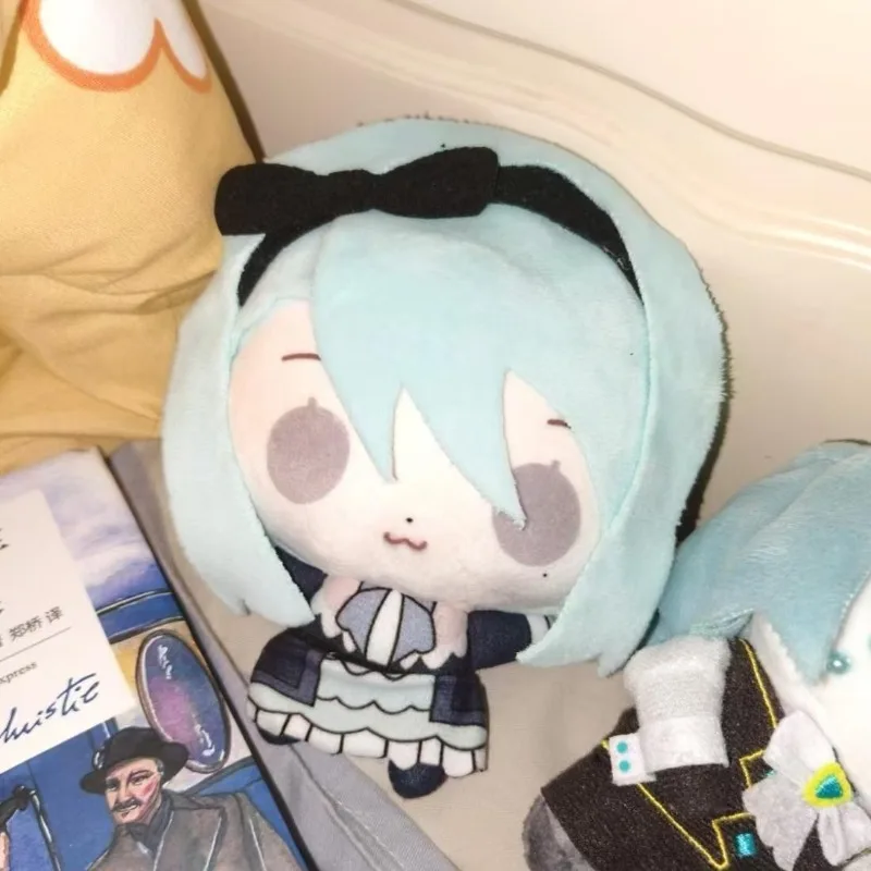 12cm Ace Attorney Cotton Doll Plush Keychain Franziska von Karma Cute Game Character Stuffed Pendant Toy For Game Peripheral Fan
