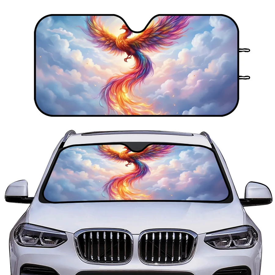 Multifunctional Foldable Car Window Sun Shade, 3 Sizes, UV Protection, Heat Insulation, Easy Installation, For Front/Rear Window